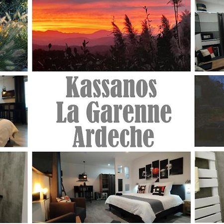 Kassanos "La Garenne" Bed & Breakfast Privas Bagian luar foto