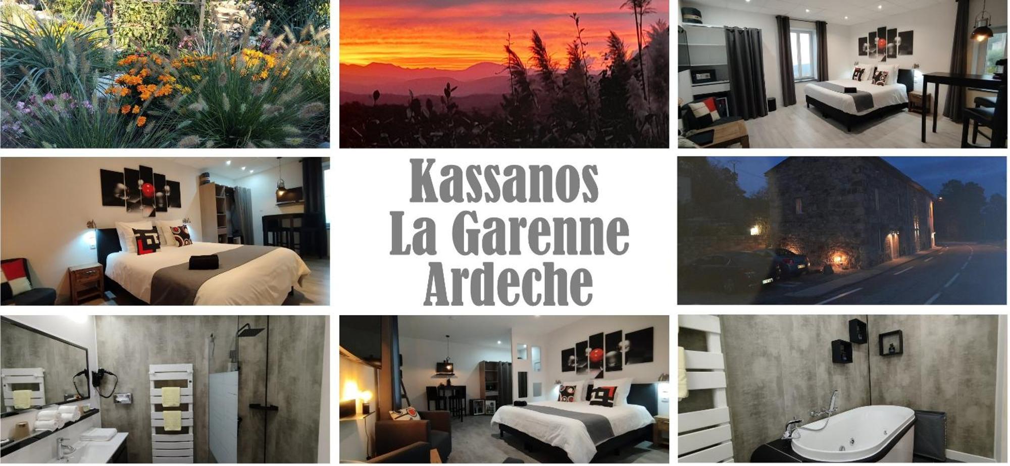 Kassanos "La Garenne" Bed & Breakfast Privas Bagian luar foto